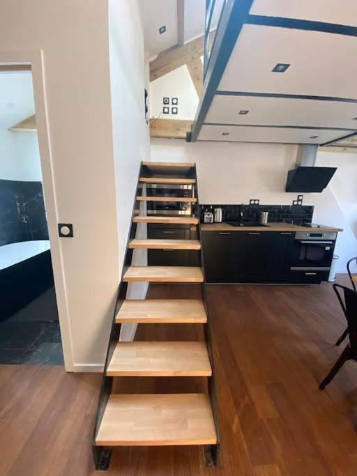 Loft: Le New-York Leilighet Rouen Eksteriør bilde
